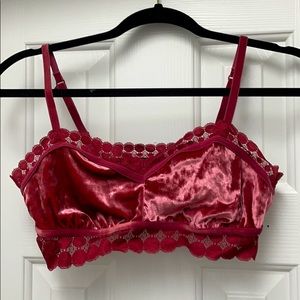 Aerie Velvet Bralette